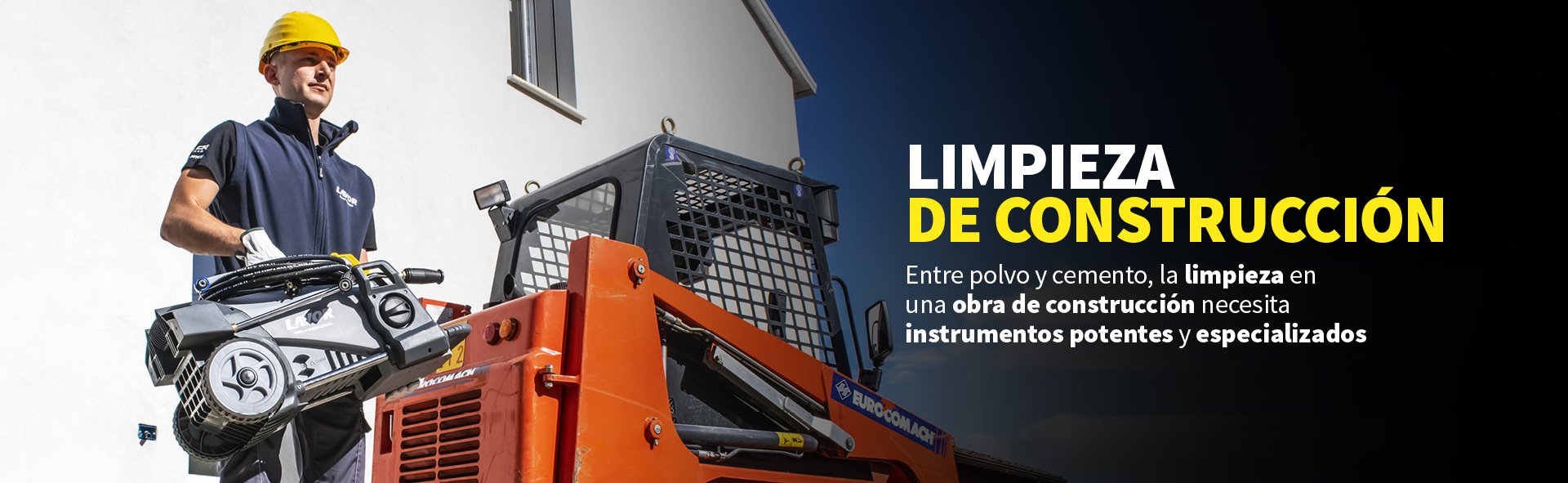 Lavor | Limpieza de Construccion